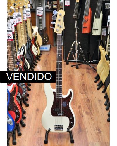 Fender American Standard Precision Olympic White/Rosewood